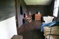 Interior of U.S. Grant's HQ cabin at Hopewell run by National Park Service. Hopewell, VA.