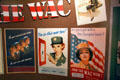 WAC posters at U.S. Army Women's Museum. Petersburg, VA