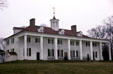 George Washington's Mount Vernon view of the Veranda side. VA