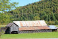 Cow barn at President Calvin Coolidge State Historic Park. Plymouth Notch, VT