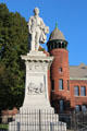 Robert Burns statue by Elia Corti & Samuel Novelli at Vermont History Center. Barre, VT.