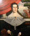 Louisa Ellen Gallond Cook portrait by Erastus Salisbury Field at Shelburne Museum. Shelburne, VT.