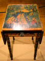 Painted table from Connecticut at Shelburne Museum. Shelburne, VT.