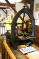 Shelburne Hand Press in Ben Lane Print Shop at Shelburne Museum. Shelburne, VT.