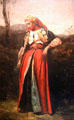 Oriental Reveuse painting Jean-Baptiste-Camille Corot in Webb House at Shelburne Museum. Shelburne, VT.