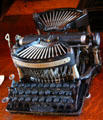 Williams Typewriter by Brady Manuf. Co. of Brooklyn, N.Y. in office of farm house at Billings Farm & Museum. Woodstock, VT.