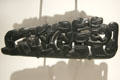 Haida argillite pipe at Seattle Art Museum. Seattle, WA.