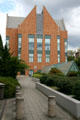 Skylight of underground Foster Business Library & Bank of America Center at University of Washington. Seattle, WA.
