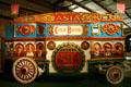 Antique Asia wagon of Cole Bros. circus at Circus World Museum. Baraboo, WI.