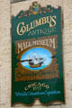 Columbus Antique Mall Museum about Christopher Columbus & 1893 Chicago World's Columbian Exposition. Columbus, WI.