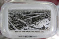 Paperweight with bird's eye view of Chicago World's Fair at Columbus Museum. Columbus, WI.