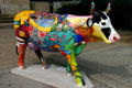Madison Cow-llage by Mary Wright in Madison CowParade. Madison, WI.
