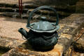 Bronze teapot in courtyard of Taliesin. WI.