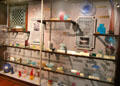 Glass collection at West Virginia State Museum. Charleston, WV.