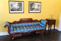 Empire style sofa at Craik-Patton House. Charleston, WV