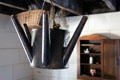Whale oil chandelier in kitchen at Craik-Patton House. Charleston, WV.
