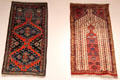 Caucasus prayer rug & Beshire, Turkoman prayer rug at Huntington Museum of Art. Huntington, WV