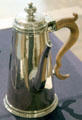 Silver coffee pot by Paul de Lamerie of Britain at Huntington Museum of Art. Huntington, WV.