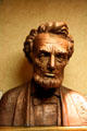 Model for Abraham Lincoln monument on the Lincoln Highway at Wyoming State Capitol. Cheyenne, WY.