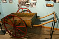 Hand cart by Studebaker Bros., South Bend, IN, used by merchants at Cheyenne Frontier Days Old West Museum. Cheyenne, WY.
