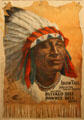 Poster of Chief Iron Tail for Buffalo Bill's Wild West & Pawnee Bill's Show (c1912)