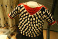 Northern Plains girl's dress with elk teeth at Buffalo Bill Center of the West. Cody, WY.