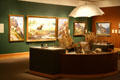 Carl Rungius gallery at National Wildlife Museum of Art. Jackson, WY.