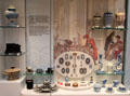 Display of special Wedgwood pieces that company had in its showrooms at Lady Lever Art Gallery. Liverpool, England.