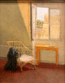 A Corner of the Artist's Room painting by Gwen John at National Museum of Wales. Cardiff, Wales.