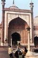 Jama Masjid, largest mosque in India. Delhi, India.