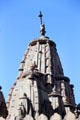 Top of Jain Temple in Jaiselmer. India.