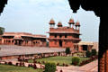 The Diwan-i-Khas Palace at Fatehpur Sikri. India