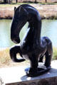 Stylized horse sculpture in Sculpture Garden of Harare. Zimbabwe