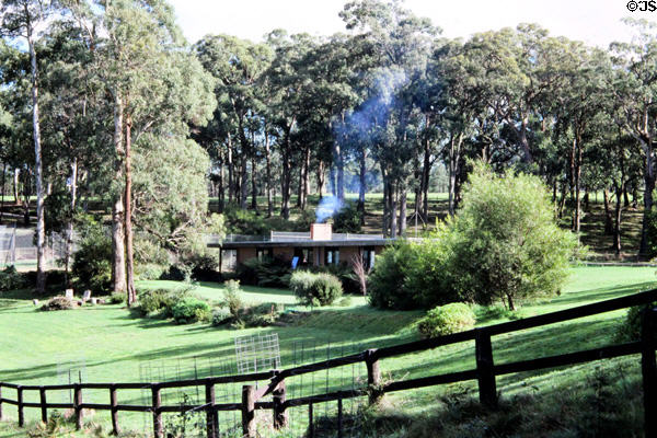 Farmhouse north of Melbourne. Australia.
