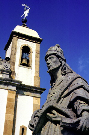 One of the prophets by Aleijadinho at Basílica de Bom Jesus in Congonhas. Brazil.