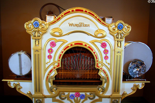 Wurlitzer Style Military Band Organ (c1925) at Burnaby Village Museum. Burnaby, BC.
