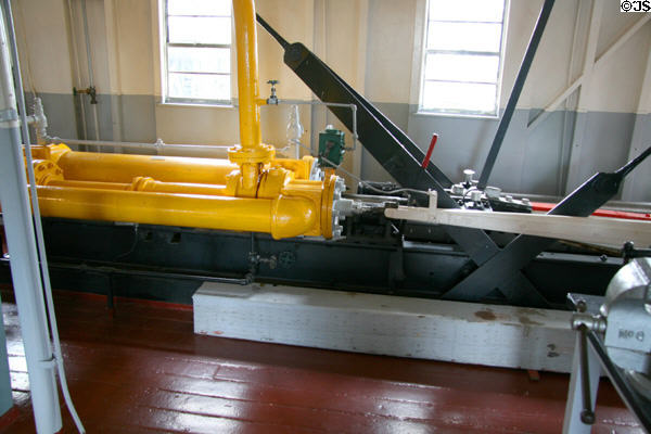 Drive shaft for stern wheel of Samson V. New Westminster, BC.