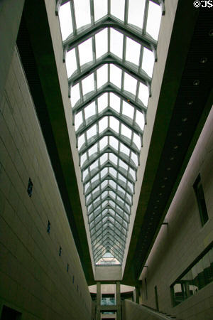 Skylights over gallery of National Gallery of Canada. Ottawa, ON.