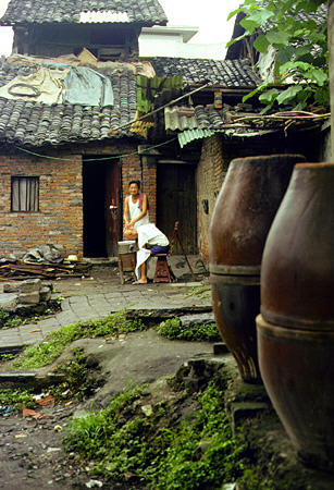Streets of Yichang. China.