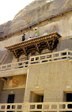 Mogao (Magao) Caves of Dunhuang. China.