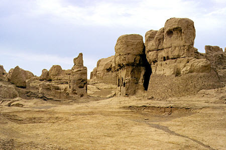 Jiaohe Ruins of Turpan. China.