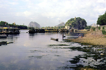Li River in Kweilin. China.