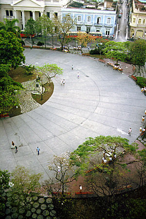 Parque Vidal in Villa Clara. Cuba.