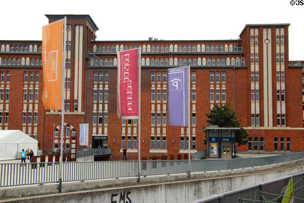 Hamburg Central Library close to Central Rail Station. Hamburg, Germany.