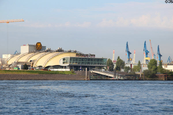 Stage Theater in Hafen on south bank of Elbe River. Hamburg, Germany.