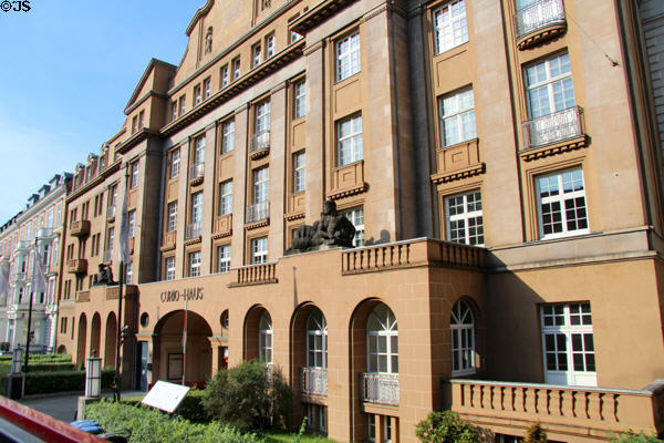 CURIO-HAUS (Rothenbaum chaussee 11). Hamburg, Germany.