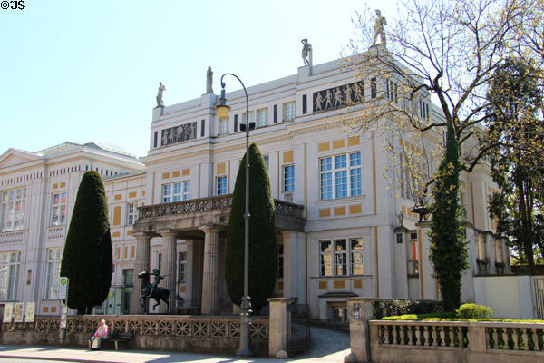 Villa Stuck (1897-8) now museum of von Stuck's art. Munich, Germany. Architect: Franz von Stuck.