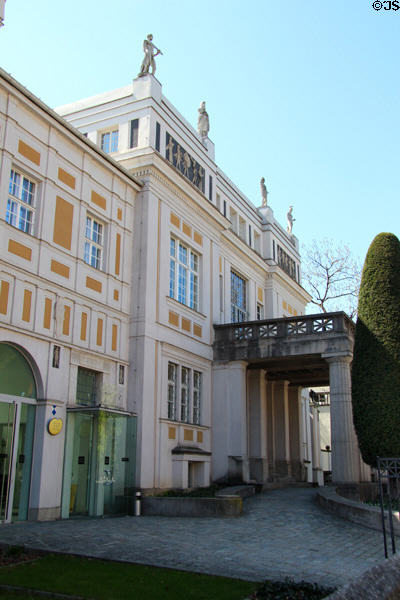 Carriage entrance of Villa Stuck. Munich, Germany.