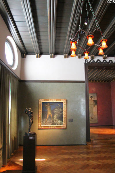 Franz von Stuck art gallery at Villa Stuck Museum. Munich, Germany.