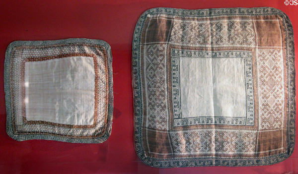 Mat skirts of pandanus leaves & hibiscus bast from Marshall Islands Micronesia at Five Continents Museum. Munich, Germany.
